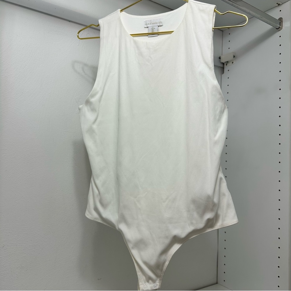 House of Harlow Ribbed Bodysuit